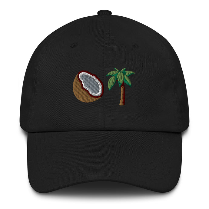 Coconut Tree Dad Hat