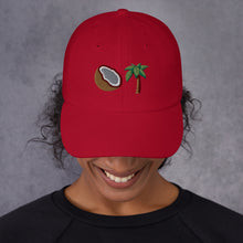 Load image into Gallery viewer, Coconut Tree Dad Hat
