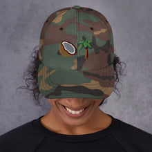 Load image into Gallery viewer, Coconut Tree Dad Hat
