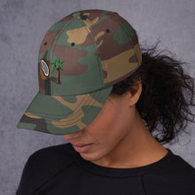 Load image into Gallery viewer, Coconut Tree Dad Hat
