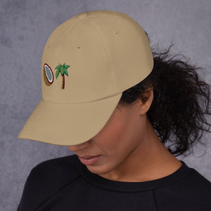 Coconut Tree Dad Hat