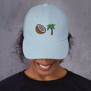 Coconut Tree Dad Hat