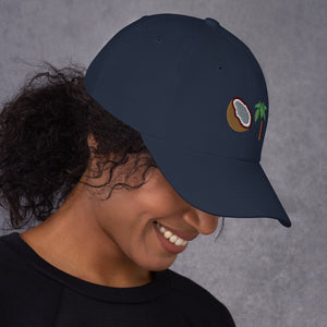 Coconut Tree Dad Hat