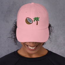 Load image into Gallery viewer, Coconut Tree Dad Hat
