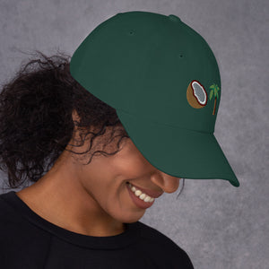 Coconut Tree Dad Hat