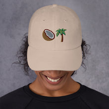 Load image into Gallery viewer, Coconut Tree Dad Hat
