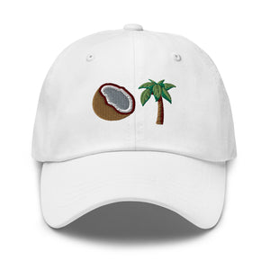 Coconut Tree Dad Hat