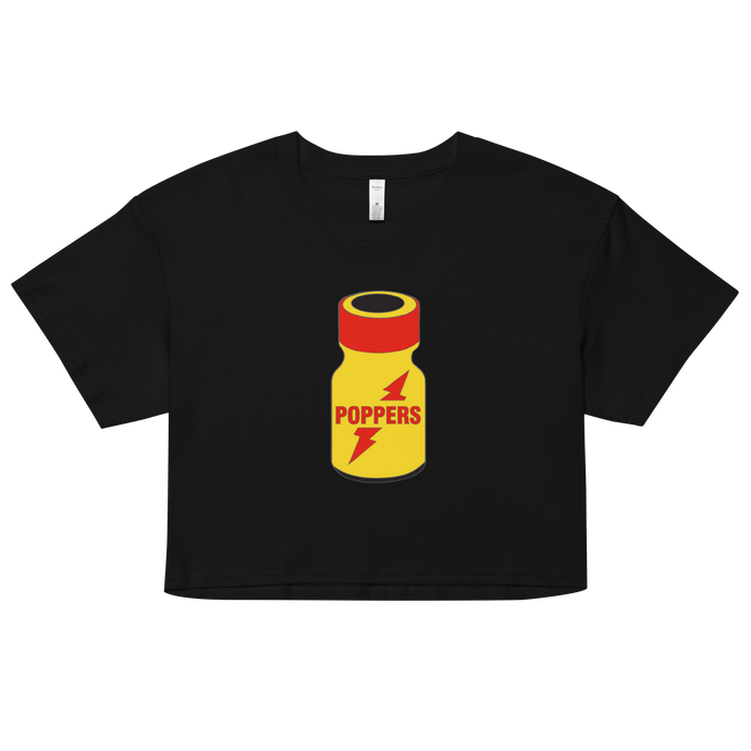 Poppers Cartoon Crop Top