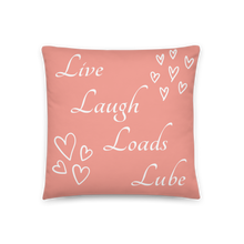 Load image into Gallery viewer, Live Laugh Loads Lube Pillow - The Gay Bar Shop
