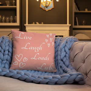 Live Laugh Loads Lube Pillow - The Gay Bar Shop