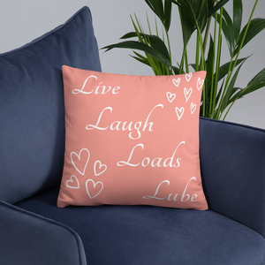 Live Laugh Loads Lube Pillow - The Gay Bar Shop