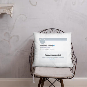 Trump Twitter Pillow - The Gay Bar Shop