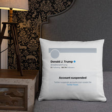 Load image into Gallery viewer, Trump Twitter Pillow - The Gay Bar Shop
