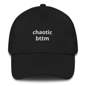 Chaotic Bttm Dad Hat