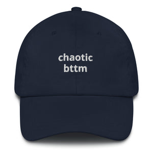 Chaotic Bttm Dad Hat