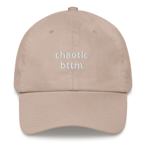 Chaotic Bttm Dad Hat