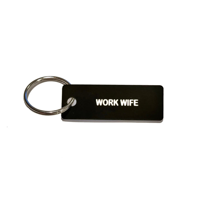 Work Wife Keychain - The Gay Bar Shop