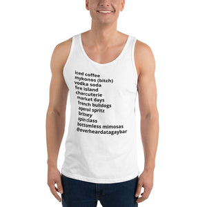 The Essentials Tank - The Gay Bar Shop