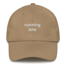 Load image into Gallery viewer, Running Late Dad Hat - The Gay Bar Shop
