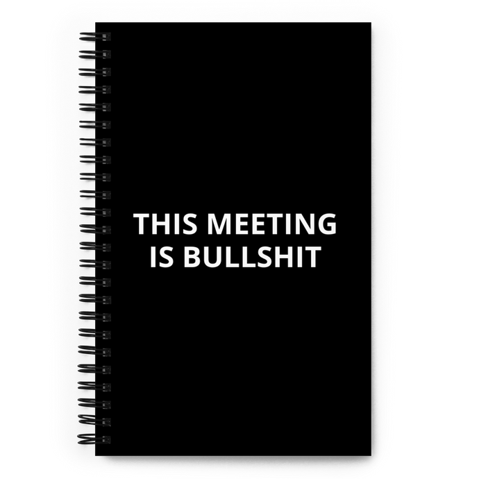 This Meeting Is Bullshit Notepad