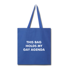 Load image into Gallery viewer, Gay Agenda Bag - The Gay Bar Shop
