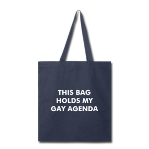 Gay Agenda Bag - The Gay Bar Shop