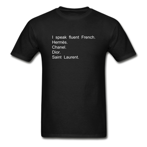 Fluent French Tee - black