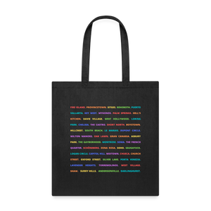 Gayborhood Tote - black