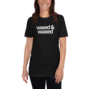 Vaxed & Waxed Tee - The Gay Bar Shop