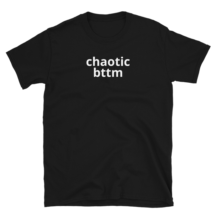 Chaotic Bttm Tee