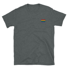 Load image into Gallery viewer, Pride Embroidered Tee - The Gay Bar Shop
