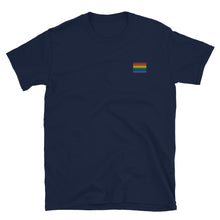 Load image into Gallery viewer, Pride Embroidered Tee - The Gay Bar Shop
