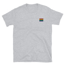 Load image into Gallery viewer, Pride Embroidered Tee - The Gay Bar Shop
