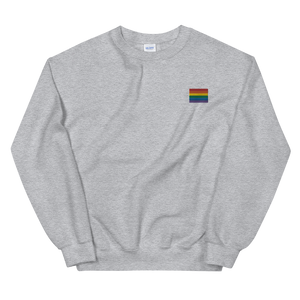 Pride Embroidered Sweatshirt - The Gay Bar Shop