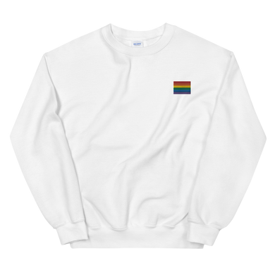 Pride Embroidered Sweatshirt - The Gay Bar Shop