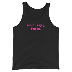 Sounds Gay, I'm In Tank - The Gay Bar Shop