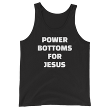 Load image into Gallery viewer, Power Bottoms For Jesus Tank - The Gay Bar Shop
