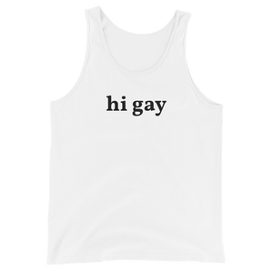 Hi Gay Tank - The Gay Bar Shop