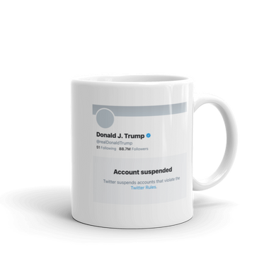 Trump Twitter Mug - The Gay Bar Shop