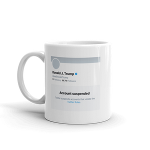 Trump Twitter Mug - The Gay Bar Shop