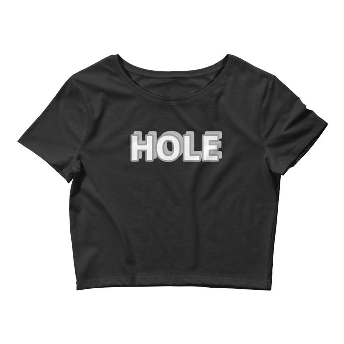 Hole Crop Tee - The Gay Bar Shop