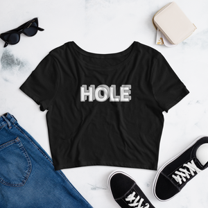 Hole Crop Tee - The Gay Bar Shop